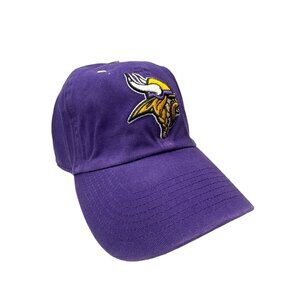 47 Brand Minnesota Vikings Baseball Cap Mens OSFA Adjustable Purple Outdoor NEW